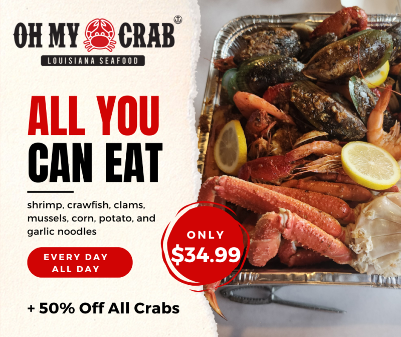 All You Can Eat – Oh My Crab